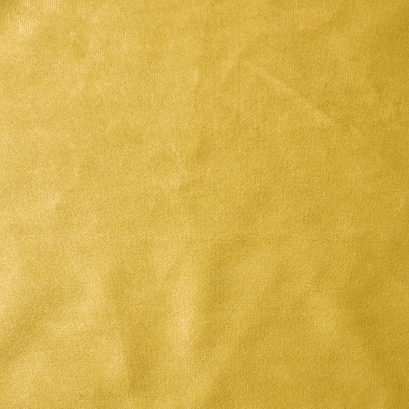 Zasłona Zaciemniająca 140x250 Na Taśmie Żabki Welur PREMIUM - Musztardowa-5