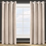 Zasłona Zaciemniająca 140x250 Na Przelotkach Welur PREMIUM - Beżowa