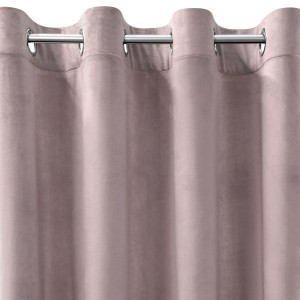 Zasłona Zaciemniająca 140x250 Na Przelotkach Welur PREMIUM - Różowa Lila-4