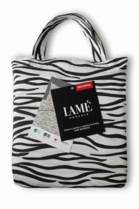 37532Pościel bawełniana biała z czarnym motywem animal print – 160x200 cm – Eden – wzór 5591 B-7