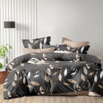 Pościel Satynowa z Mikrofibry 200x220 Elena 568 3cz