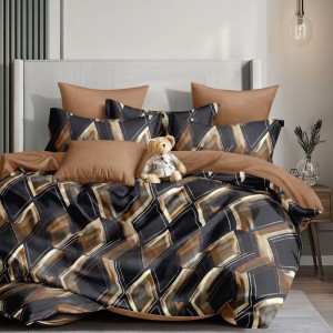 Pościel Satynowa z Mikrofibry 200x220 Elena 579 3cz