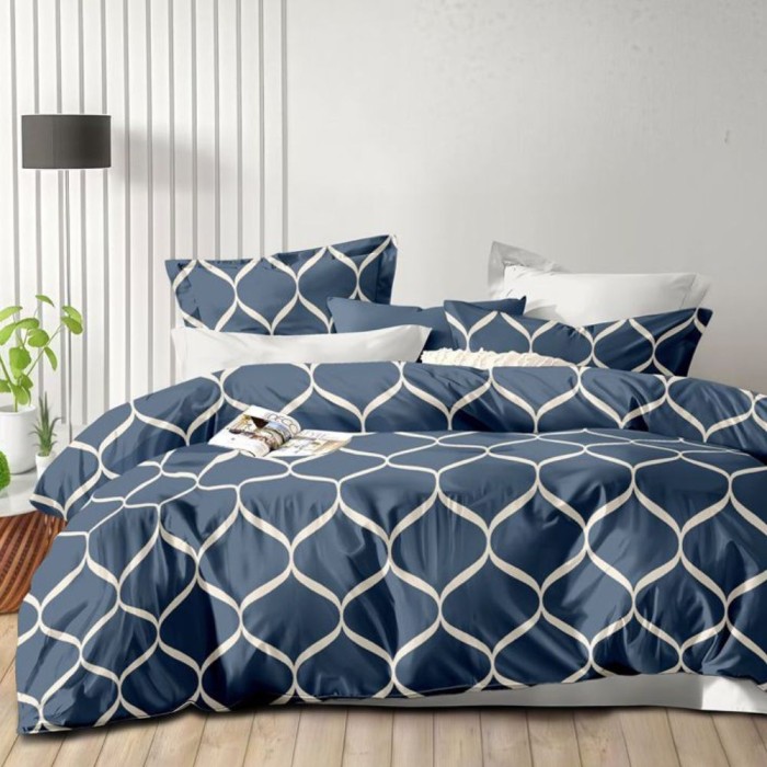 Pościel Elena 575 160x200 4 części Prześcieradło z Gumką