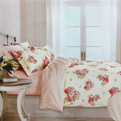 Pościel 100% satyna bawełniana 200x220 CW-683 Premium Angela