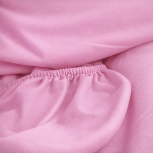 Prześcieradło z gumką 200x220 Różowe-4