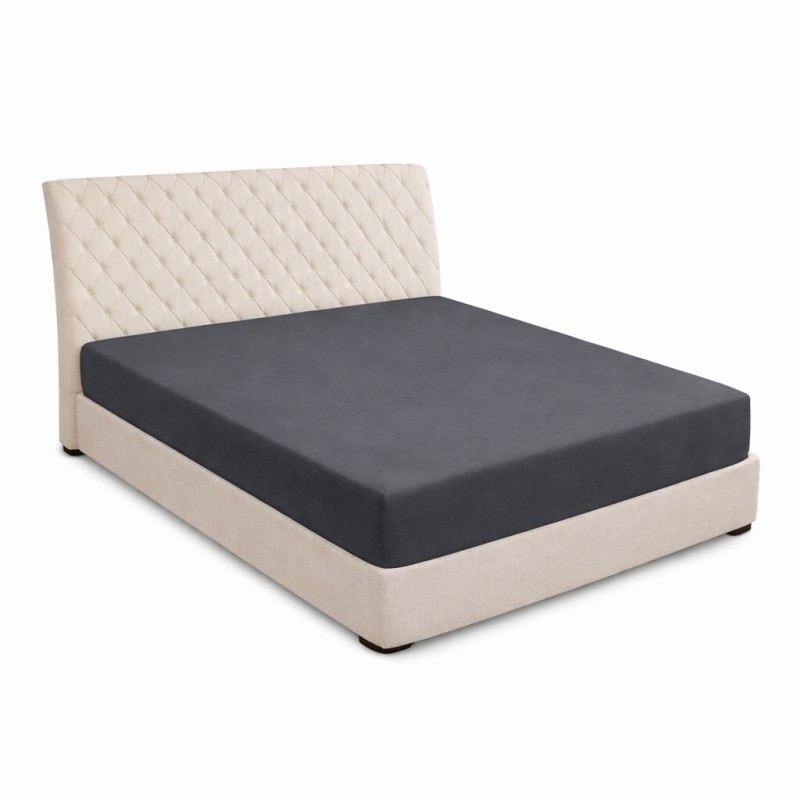 Prześcieradło z gumką 90x200 Grafitowe-5