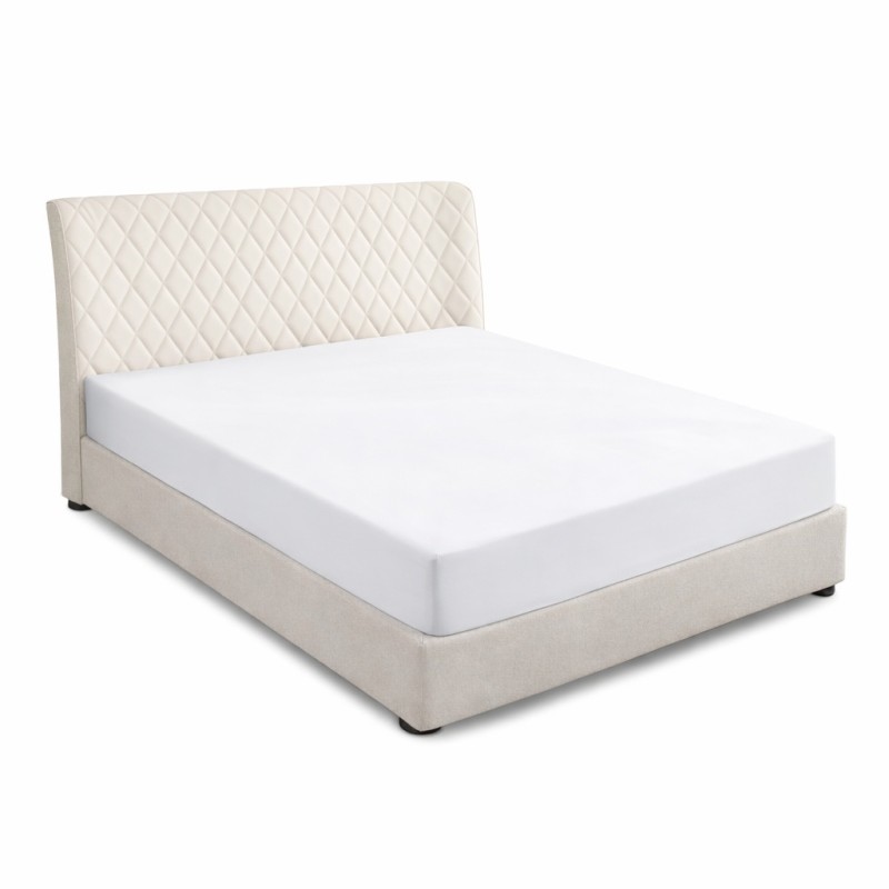 Prześcieradło z gumką 120x200 Białe-5