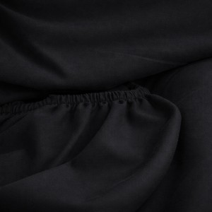 Prześcieradło z gumką 180x200 Czarne-4