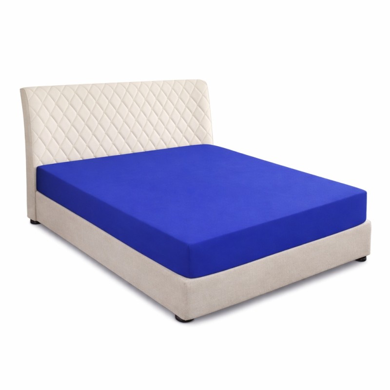 Prześcieradło z gumką 180x200 Niebieskie-5