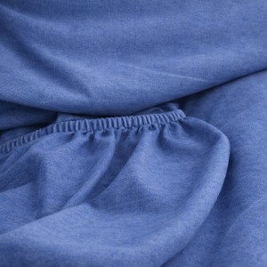 Prześcieradło z gumką 180x200 Niebieskie Jasne / Jeans-4
