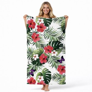 Ręcznik plażowy 70x140 natura szybkoschnący