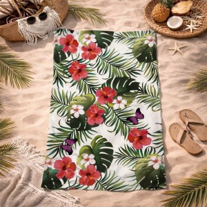 Ręcznik plażowy 70x140 natura szybkoschnący-3