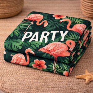 Ręcznik plażowy 70x140 party szybkoschnący-2