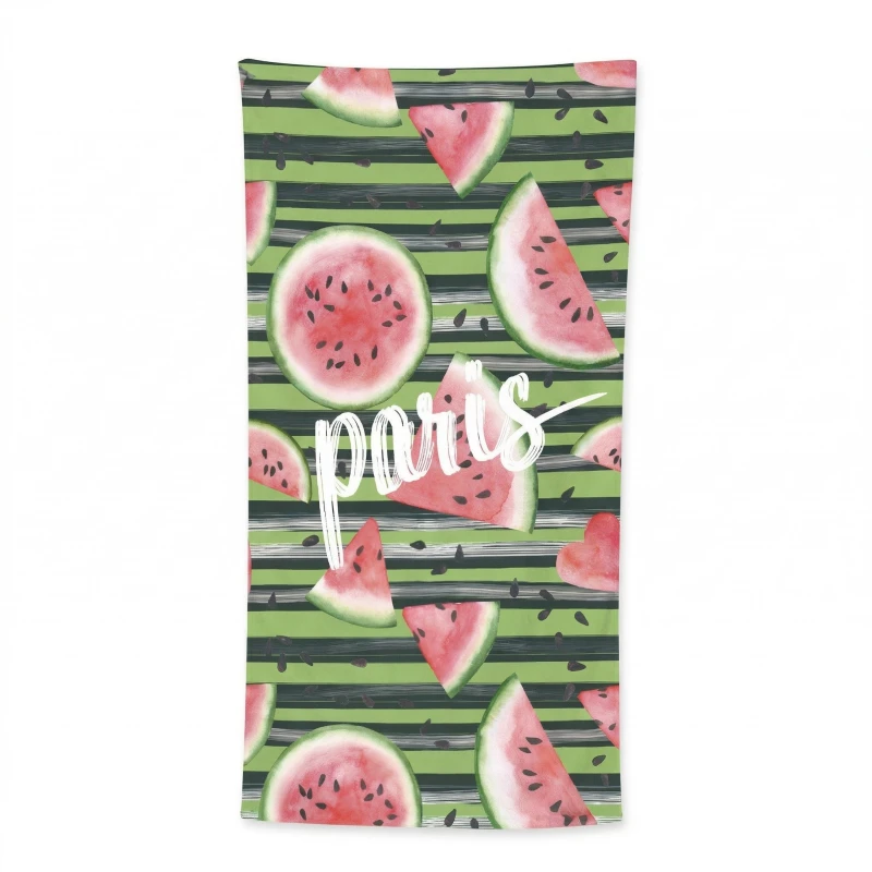 Ręcznik plażowy 70x140 arbuzy szybkoschnący-4
