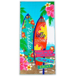 Ręcznik Plażowy z Mikrofibry 70x140 Relax Szybkoschnący Basen Spa 4