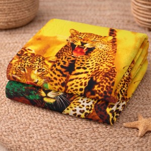Ręcznik Plażowy z Mikrofibry Duży Szybkoschnący 70x140 Tyger Basen SPA 2