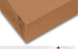 Prześcieradło jersey z gumką 160x200 beżowe P03-160