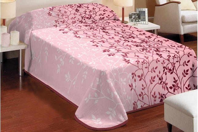 Koc akrylowy Hobby Casandra Pink 220x240