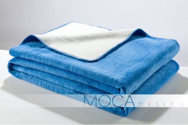 Koc Moca Design150x200 blue&amp;ecrue