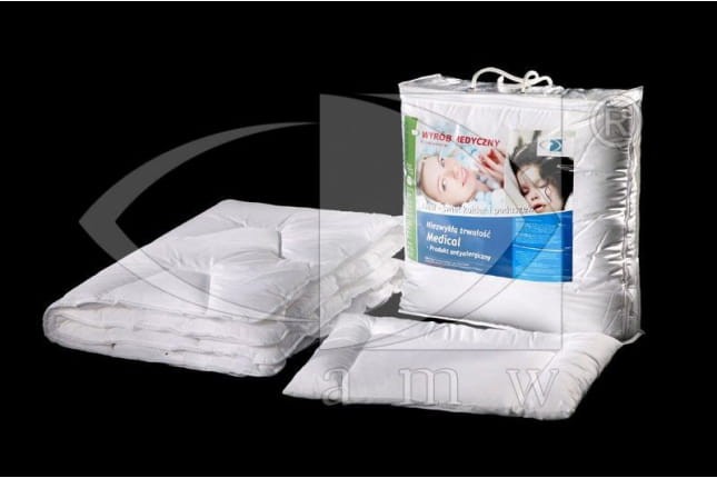 Kołdra dziecieca Medical 110x140 + poduszka 40x60 AMW