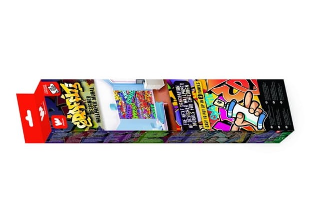 Tapety dla dzieci 3D - Graffiti 1