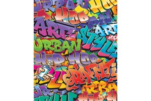 fototapety dla dzieci 3D - Graffiti madley.pl