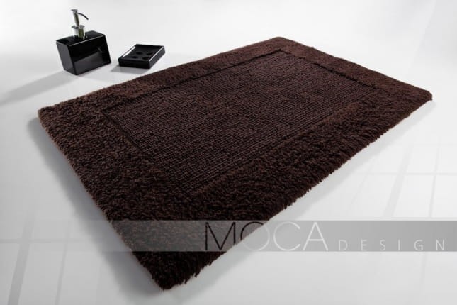Dywanik łazienkowy MOCA DESIGN brązowy 60x105