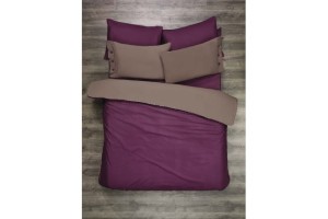 Pościel bawełniana 200x220 Violet and Caffe Kupon 1