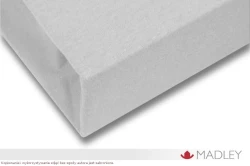 Prześcieradło z gumką jersey 160x200 szare P07-160